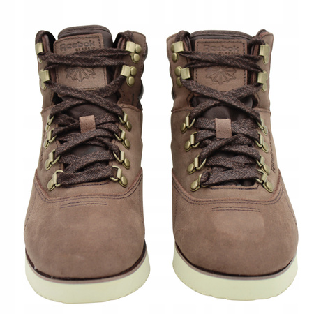 Buty Wysokie Wygodne Na Zimę Sneakersy Damskie Skóra REEBOK V48525