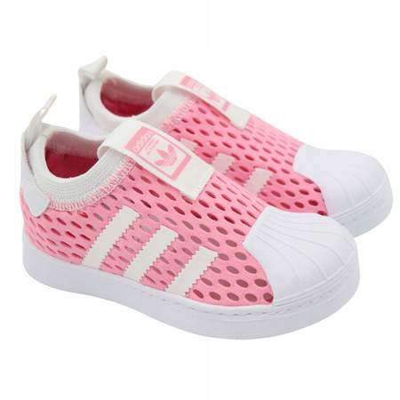 Buty Dziecięce Sportowe Wsuwane Wygodne ADIDAS SUPERSTAR 360 2.0