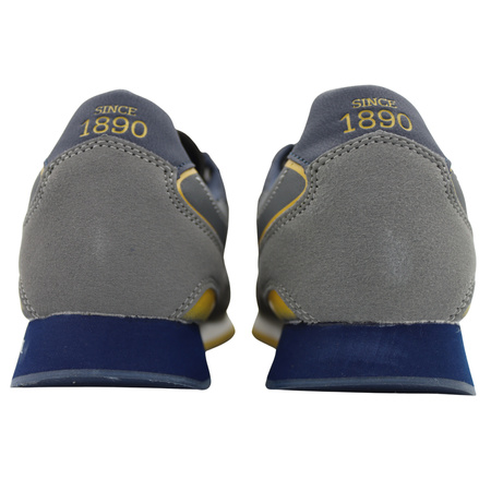 Buty Sneakersy Wygodne Męskie US POLO ASSN NOBIL003-GRY001