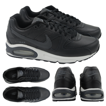 Buty sportowe męskie czarne wygodne sneakersy nike air max 749760001