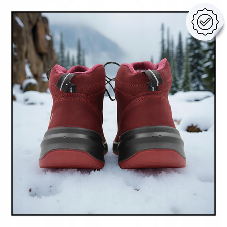 4f BUTY DAMSKIE WYGODNE TREKKINGOWE NA JESIEŃ ZIMĘ OBDH261 60S 