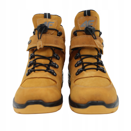 BUTY DZIECIĘCE 4F WYGODNE TREKKINGOWE NA JESIEŃ ZIMĘ JOBMW251 83S