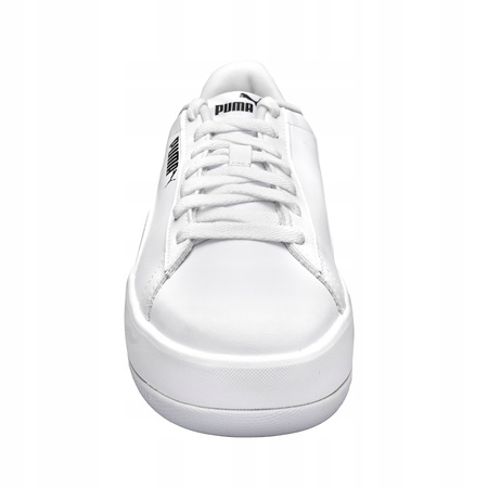 Buty Damskie Białe Wygodne Skóra Skórzane PUMA LILY PLATFORM L WNS
