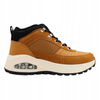 Buty męskie skechers brązowe wygodne za kostkę jesień zima 183049/wsk 
