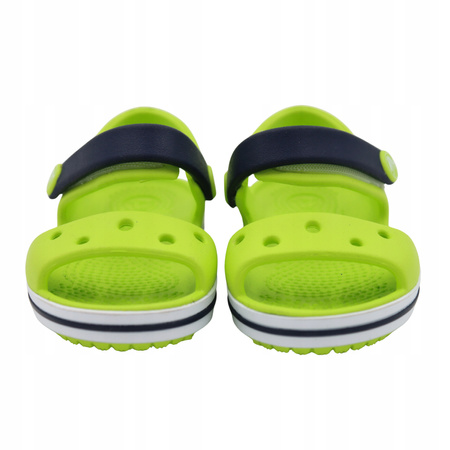 SANDAŁY DZIECIĘCE LEKKIE WYGODNE ZIELONE CROCS CROCBAND 128563TX 