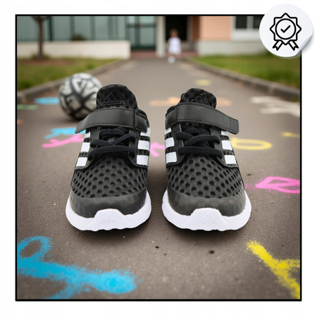 Buty dziecięce sportowe ADIDAS RAPIDARUN EL czarne 