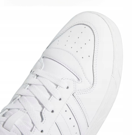 BUTY SPORTOWE MĘSKIE WYGODNE BIAŁE ADIDAS RIVALRY MID ID9427 r. 44