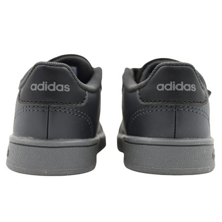 Buty dziecięce czarne adidas Grand Court GW6233