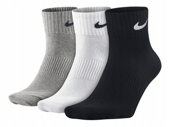 SKARPETKI WYGODNE MIX NIKE PERFORMANCE LIGHTWEIGHT SX4706 901 r. 46-50