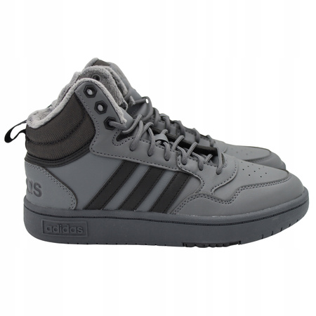 BUTY ZIMOWE DAMSKIE OCIEPLANE WYSOKIE ADIDAS HOOPS 3.0 MID GZ6683 