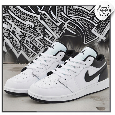 Buty Męskie NIKE AIR JORDAN 1 LOW Sportowe SKÓRZANE Niskie Sneakersy