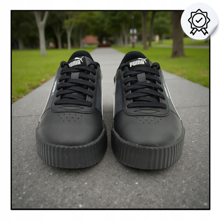 Buty damskie PUMA czarne sportowe wygodne