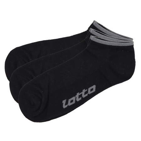 SKARPETKI CZARNE LOTTO NISKIE STOPKI 1.20.00513-513-513 