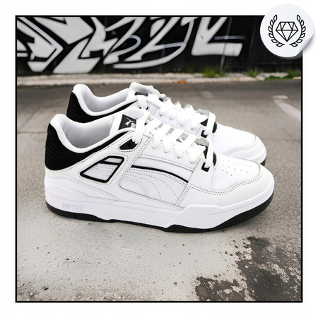 Buty sportowe męskie białe sneakersy Puma Slipstream 388549 01 r. 44