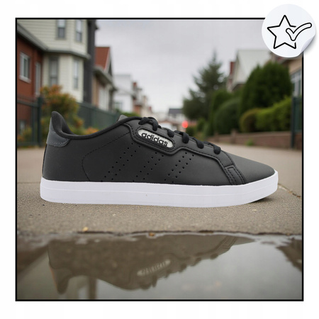Buty sportowe damskie czarne ADIDAS COURTPOINT GZ5336