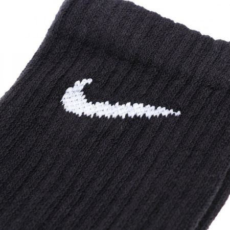 SKARPETKI DŁUGIE CZARNE WYGODNE MĘSKIE BAWEŁNA NIKE SX7664 010r. 38-42