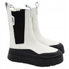 Buty damskie skórzane wysokie botki skóra białe puma mayze 386272 01 r.37,5