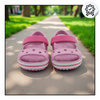 Sandałki dziecięce różowe lekkie wygodne crocs crocband 12856 6gd
