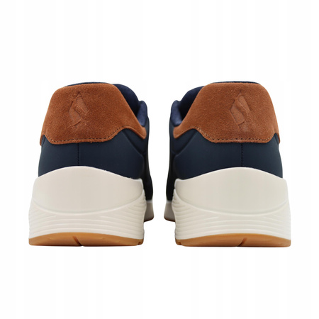 Buty sportowe męskie granatowe lekkie wygodne skechers 183004/nvy