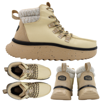 Buty damskie lekkie wygodne ocieplane na jesień zimę heydude 44357267