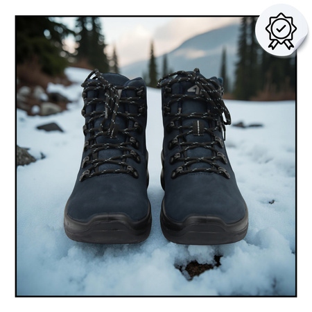 BUTY DAMSKIE 4F WYGODNE TREKKINGOWE WYSOKIE NA JESIEŃ ZIMĘ OBDG253 31S