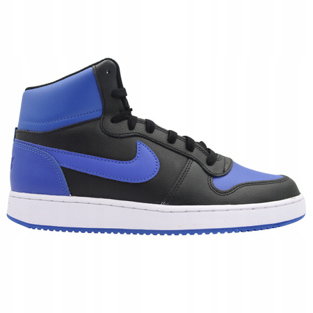 BUTY SPORTOWE MĘSKIE WYGODNE WYSOKIE SKÓRA NIKE EBERNON AQ1773 001 r. 43