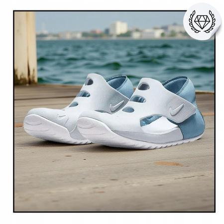 Sandały Dziecięce Białe Wygodne Lekkie Na Lato NIKE SUNRAY PROTECT