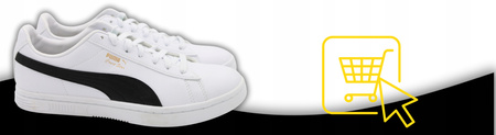 Buty męskie Puma sportowe COURT STAR SL 384676 01 Białe 