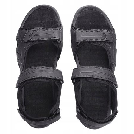 Sandały Buty Męskie Lekkie Wygodne Czarne 4F 4FSS23FSANM027 20S