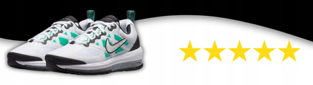 Buty sportowe męskie białe NIKE AIR MAX GENOME wygodne 