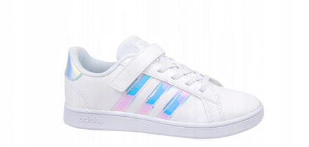 Buty sportowe dziecięce ADIDAS GRAND COURT białe 