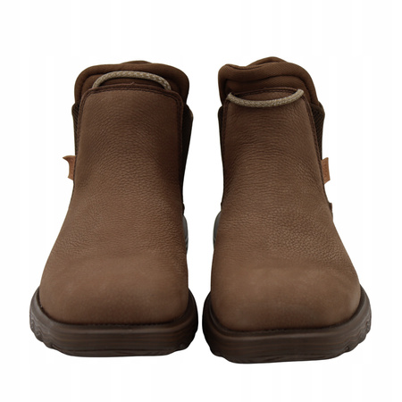 BUTY MĘSKIE LEKKIE SKÓRZANE HEYDUDE BRANSON CRAFT LEATHER 40187255 