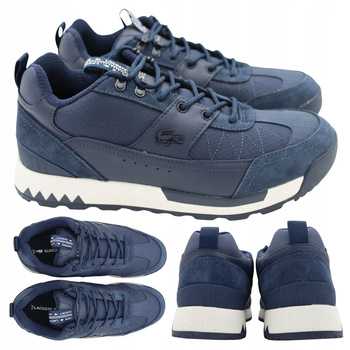 Buty Sneakersy Wygodne Miejskie Męskie LACOSTE 7-40CMA0003J18