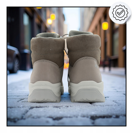 4f BUTY DAMSKIE WYGODNE TREKKINGOWE NA JESIEŃ ZIMĘ OBDH251 26S 