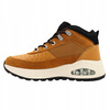 Buty męskie skechers brązowe wygodne za kostkę jesień zima 183049/wsk 