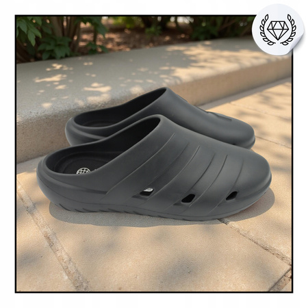 Klapki adidas Adicane Clog HQ9918 Czarne, Wygodne, Stylowe, na basen r. 42
