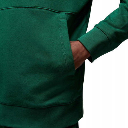 Bluza Męska Wygodna Ciepła Zielona Z Kapturem NIKE JORDAN CV8437 341 R. S