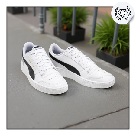 BUTY SPORTOWE DZIECIĘCE WYGODNE SKÓRA PUMA RALPH SAMPSON 370846 11 