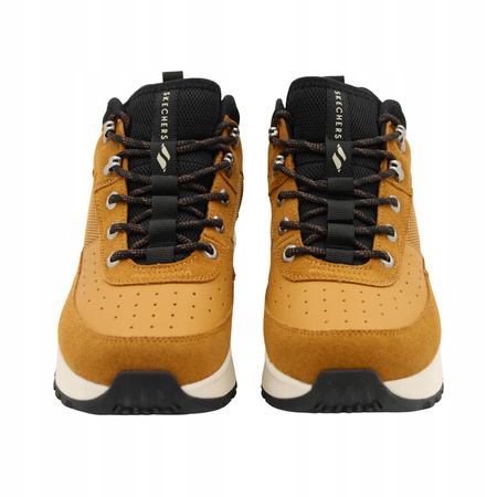 Buty męskie skechers brązowe wygodne za kostkę jesień zima 183049/wsk 