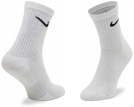 Skarpetki Unisex Bawełniane Wysokie Białe Szare Czarne NIKE