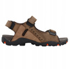 Sandały Męskie Na Lato Trekkingowe Wygodne Lekkie DK ZT-013 BROWN