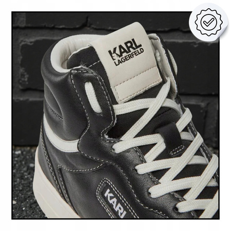 Buty Sneakersy wygodne męskie KARL LAGERFELD wygodne skóra 