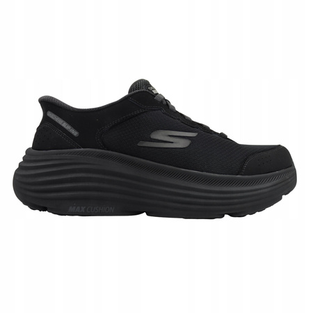 Buty sportowe męskie skechers 220610/bbk czarne wsuwane na co dzień