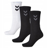 Skarpety sportowe wygodne mix czarne i białe hummel 3 x 3pak 22030 