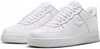 Buty Męskie NIKE AIR FORCE 1 Sneakersy Sportowe JEWEL Wygodne Białe