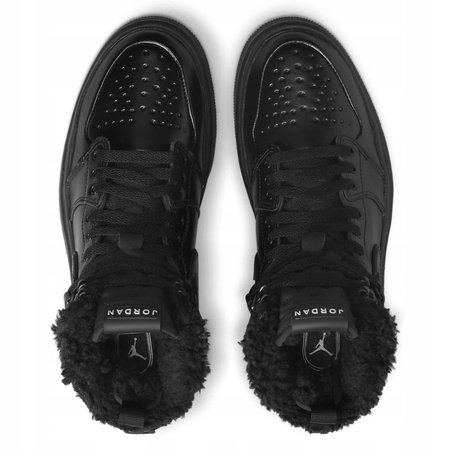 BUTY DAMSKIE ZIMOWE BOTKI WYSOKIE NIKE AIR JORDAN DC7723 001 CZARNE