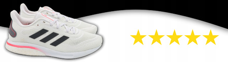 Buty Damskie ADIDAS SUPERNOVA FV6020 Do Biegania Białe Wygodne R. 38