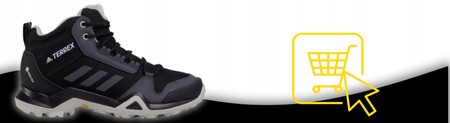 Buty Trekkingowe Wysokie Męskie ADIDAS TERREX AX3 EF3365 GORE-TEX 