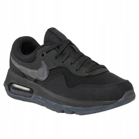 BUTY SPORTOWE MŁODZIEŻOWE WYGODNE CZARNE NIKE AIR MAX MOTIF DH9388003 r36,5