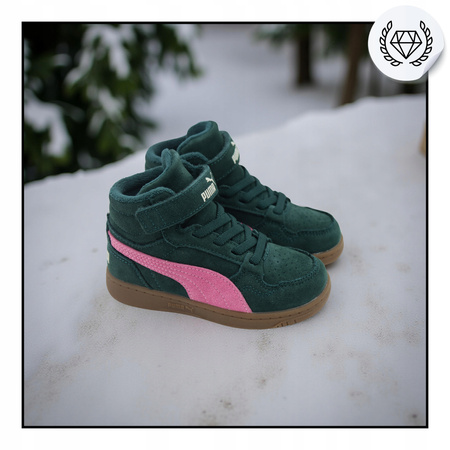 Buty dziecięce sportowe PUMA sneakersy lekkie na rzep 406774 02 